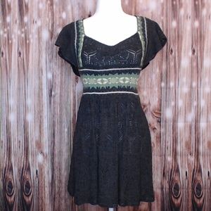 Free People fair isle sweater dress, small, NWOT